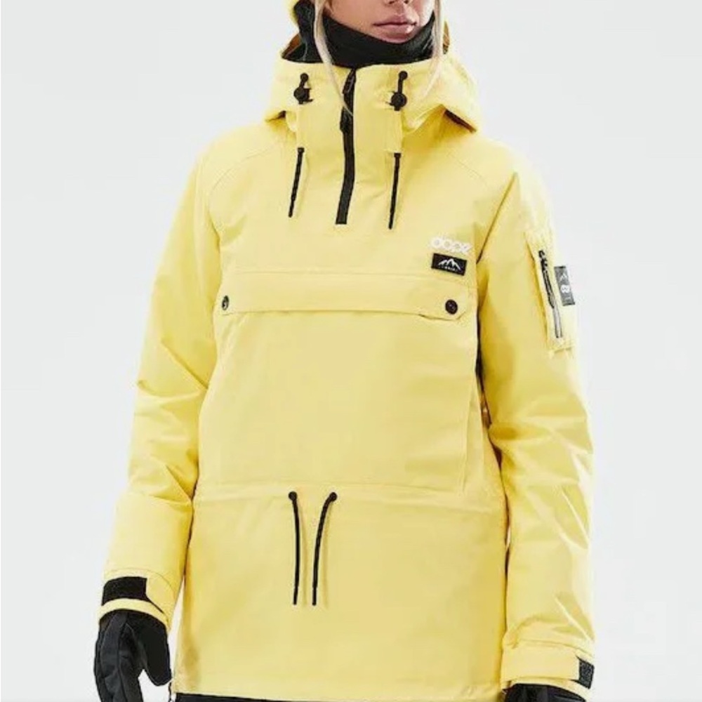 Dope Snow Yellow Anorak Jacket